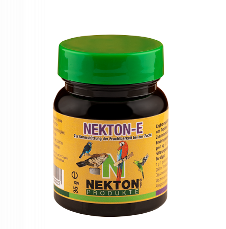 Nekton E - 35g small Size - Vitamin E compound for breeding for birds and reptiles - Avian Vitamins
